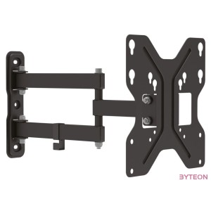 DIGITUS Universal Wall Mount 3D 48cm 19Inch up to 107cm 42 Zoll max.30kg VESA 75x75 100x100 200x200 black