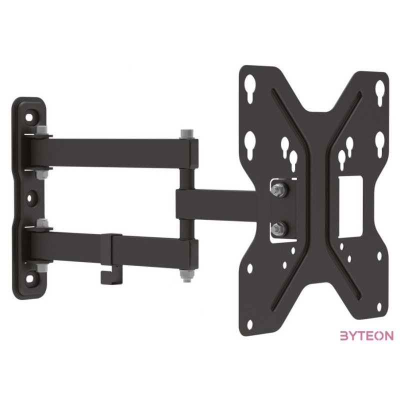 DIGITUS Universal Wall Mount 3D 48cm 19Inch up to 107cm 42 Zoll max.30kg VESA 75x75 100x100 200x200 black