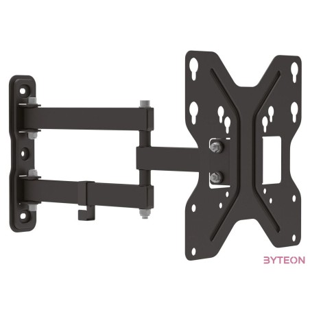 DIGITUS Universal Wall Mount 3D 48cm 19Inch up to 107cm 42 Zoll max.30kg VESA 75x75 100x100 200x200 black