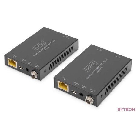 DIGITUS HDMI 2.0 Extender Set 70m 4K,60Hz 18Gbps HDCP 2.2 HDR PoC
