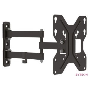 DIGITUS Universal Wall Mount 3D 48cm 19Inch up to 107cm 42 Zoll max.30kg VESA 75x75 100x100 200x200 black