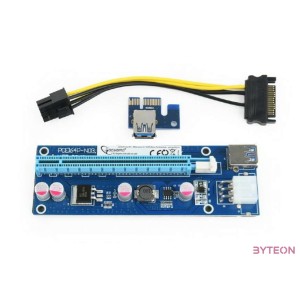 GEMBIRD RC-PCIEX-03 PCI Express Riser Card 6-pin power connector