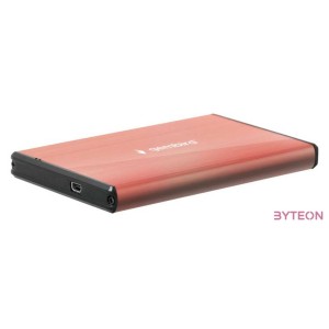 GEMBIRD EE2-U3S-3-P USB 3.0 2.5inch HDD enclosure brushed aluminum pink