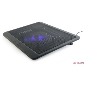 GEMBIRD NBS-1F15-04 Notebook cooling stand 15inch with one LED fan black