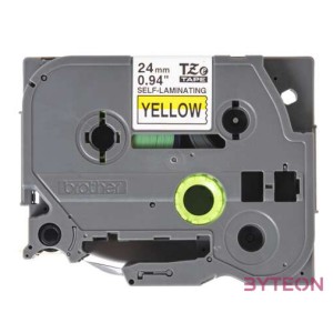 BROTHER TZeSL651 tape Black on Yellow 24mm