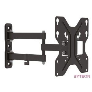 DIGITUS Universal Wall Mount 3D 48cm 19Inch up to 107cm 42 Zoll max.30kg VESA 75x75 100x100 200x200 black