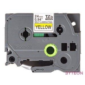 BROTHER TZeSL651 tape Black on Yellow 24mm