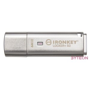 KINGSTON 64GB IKLP50 AES USB w,256bit Encryption