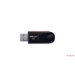 PNY Attaché 4 8GB [USB2.0] - Fekete