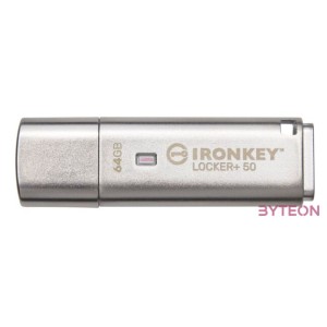 KINGSTON 64GB IKLP50 AES USB w,256bit Encryption