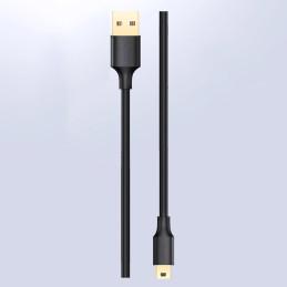 UGREEN US132 USB - mini USB kábel, 0,5m (fekete)