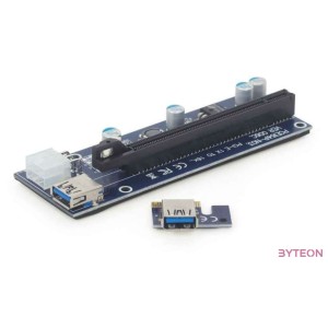 GEMBIRD RC-PCIEX-03 PCI Express Riser Card 6-pin power connector