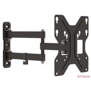 DIGITUS Universal Wall Mount 3D 48cm 19Inch up to 107cm 42 Zoll max.30kg VESA 75x75 100x100 200x200 black
