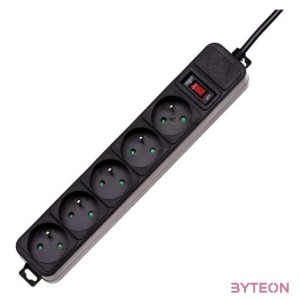 AKY AK-SP-05A Surge protector 18m 5 outlets CEE7,5 switch