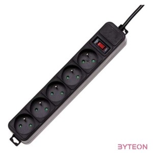 AKY AK-SP-05A Surge protector 18m 5 outlets CEE7,5 switch