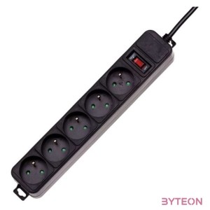 AKY AK-SP-05A Surge protector 18m 5 outlets CEE7,5 switch