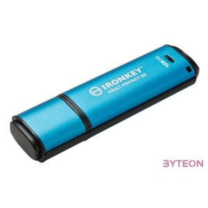 KINGSTON 128GB IronKey Vault Privacy 50 USB AES-256 Encrypted FIPS 197