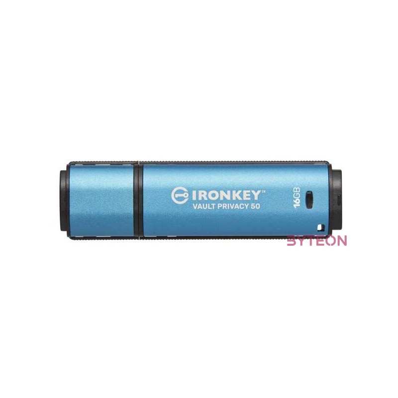 KINGSTON 16GB IronKey Vault Privacy 50 USB AES-256 Encrypted FIPS 197