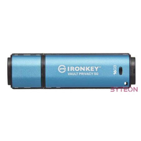 KINGSTON 16GB IronKey Vault Privacy 50 USB AES-256 Encrypted FIPS 197