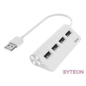 HAMA 200120 FIC fehér 4port USB 2.0 HUB