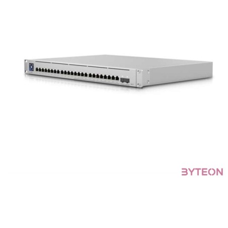 UBIQUITI USW-ENTERPRISE-24-POE UNIFI SWITCH 12x 2.5GB,S RJ45 POE 12x 1GB,S RJ45 POE 2x 10GB,S SFP RPS DC INPUT TOTAL 400W