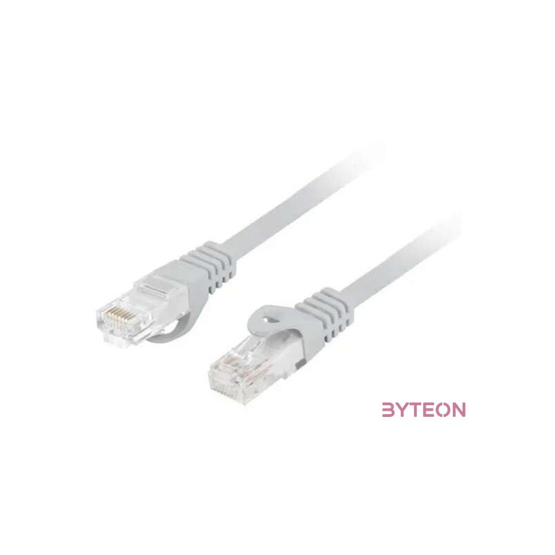 LANBERG Patchcord cat.6 UTP LSZH CU 3m grey Fluke passed