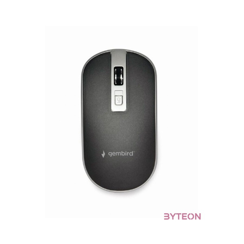 GEMBIRD MUS-4B-06-BS Optical mouse USB black,silver