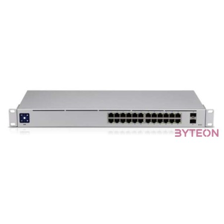 UBIQUITI 24-port Gigabit UniFi L2 switch  2x 1G SFP ports