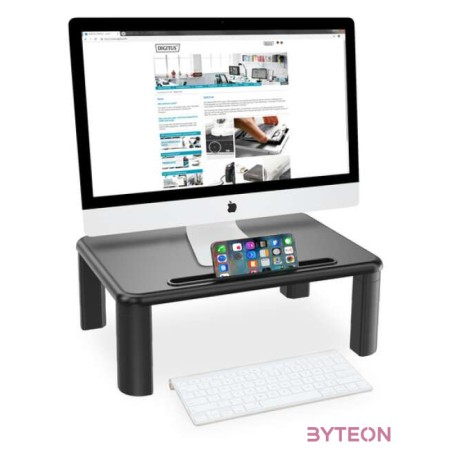 DIGITUS Adjustable tabletop Monitor Riser 400x280x143mm max load up to 10kg