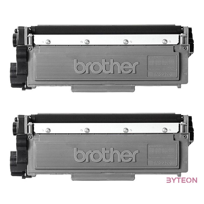 BROTHER TN2320 TWIN-pack black toners BK 2600pages,cartridge