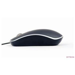 GEMBIRD MUS-4B-06-BS Optical mouse USB black,silver