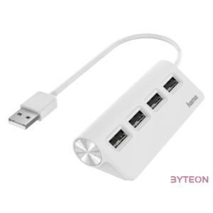 HAMA 200120 FIC fehér 4port USB 2.0 HUB