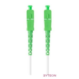 LANBERG fiber optic patchcord SM SC,APC-SC,APC simplex 2.5m LSZH g657a2 3.0mm white