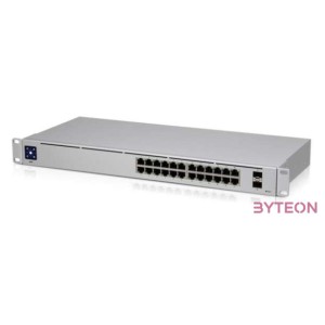 UBIQUITI 24-port Gigabit UniFi L2 switch  2x 1G SFP ports