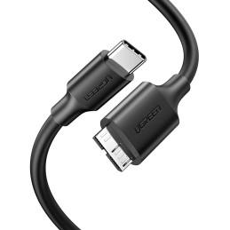 UGREEN micro USB 3.0 kábel - USB-C, 1m (fekete)