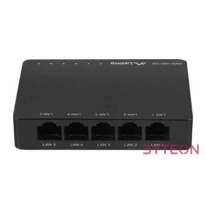 LANBERG switch DSP2-1005-12V 5-port 1Gbps 12v