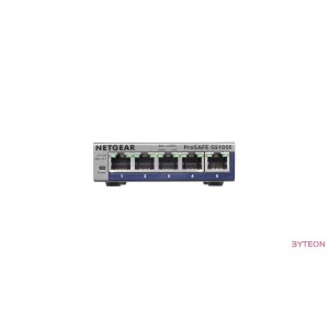 Netgear ProSAFE Plus GS105EV2 5-Port Gigabit Smart