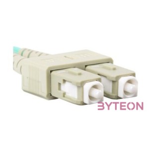 LANBERG fiber optic patchcord MM SC,UPC-SC,UPC duplex 5m LSZH om4 50,125 3.0mm violet