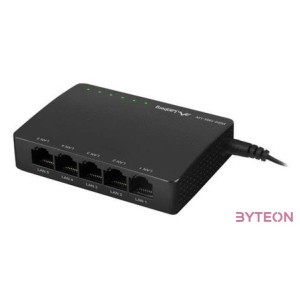 LANBERG switch DSP2-1005-12V 5-port 1Gbps 12v