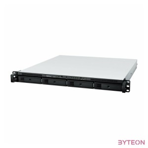 SYNOLOGY RS822 4-Bay NAS-Rackmount AMD Ryzen V1500B 4-core 2.2GHz 2GB DDR4 ECC SODIMM 2xUSB 3.2 RJ-45 4x1GbE