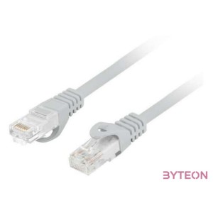 LANBERG Patchcord cat.6 UTP LSZH CU 3m grey Fluke passed