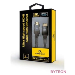 GEMBIRD CCB-HDMI8K-2M Ultra High speed HDMI cable with Ethernet 8K select plus series 2m