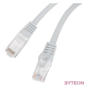 LANBERG Patchcord cat.6 UTP LSZH CU 3m grey Fluke passed