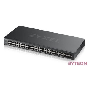 ZYXEL GS2220-50 EU region 48-port GbE L2 Switch with GbE Uplink 1 year NCC Pro pack license bundled
