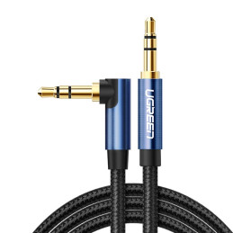 Cable 3,5mm Jack UGREEN 60178 0.5m (blue black)