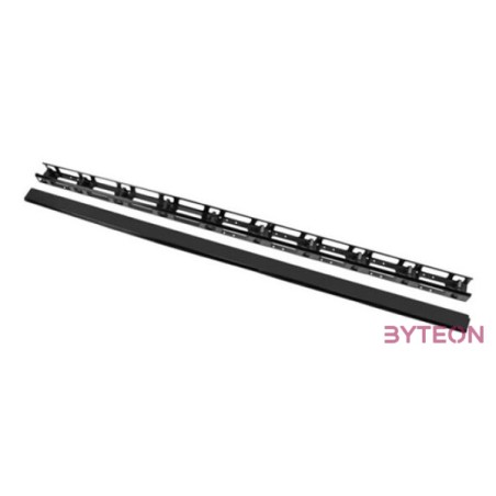 LANBERG vertical cable management panel 47U 2x for 19inch free-standing cabinets FF01  FF02 black