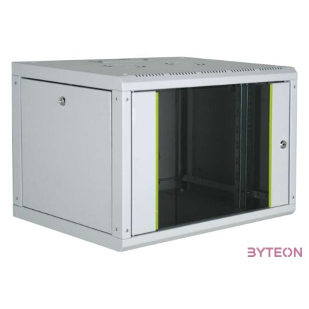 DIGITUS 19inch Wall Cabinet 7HE SoHoline RAL7035 grey without tray