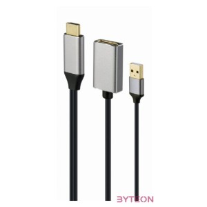 GEMBIRD Active 4K HDMI male to DisplayPort female adapter black