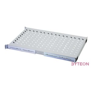 DIGITUS Fixed shelf 19inch Server Cabinet 720mm uo to 65KG vented grey extendable