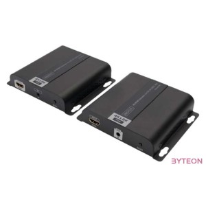 DIGITUS DS-55124 Extender HDMI IP,Cat.7 120m 4K 30Hz UHD PoE HDCP 1.4 IR audio SET